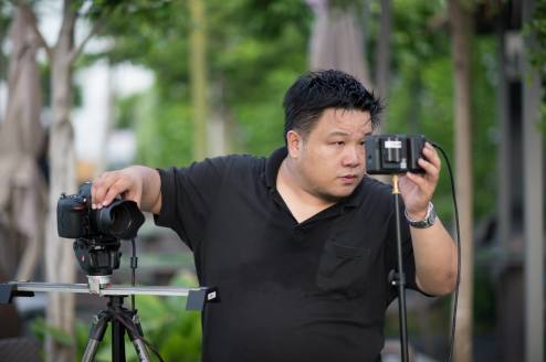 Albert Yap Filming with D810 & Atomos Ninja Blade